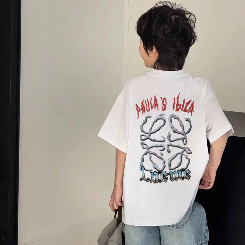 【90-160cm】モード感アップ 大活躍 トレンド  スタイリッシュ 男の子 半袖 Ｔシャツ
