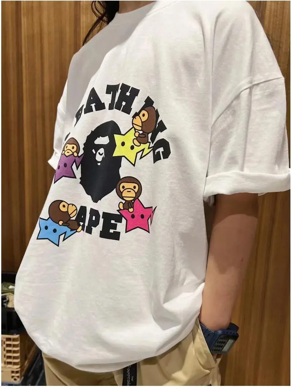【90-160cm】売り切れ必至 売れ筋 カジュアル プリント お出かけに 半袖 Ｔシャツ