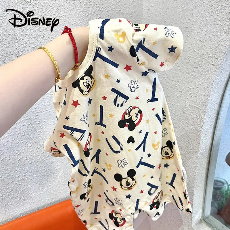 【59-90cm】注目度UP かわいさ満点 大人気 カートゥーン プリント キュート ベビー ロンパース