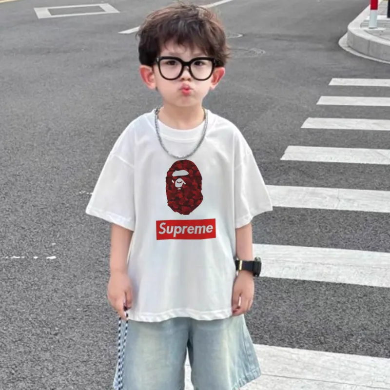 【90-160cm】リラックス感ある 爆売れ中 カジュアル ストリート 男の子 半袖 Ｔシャツ