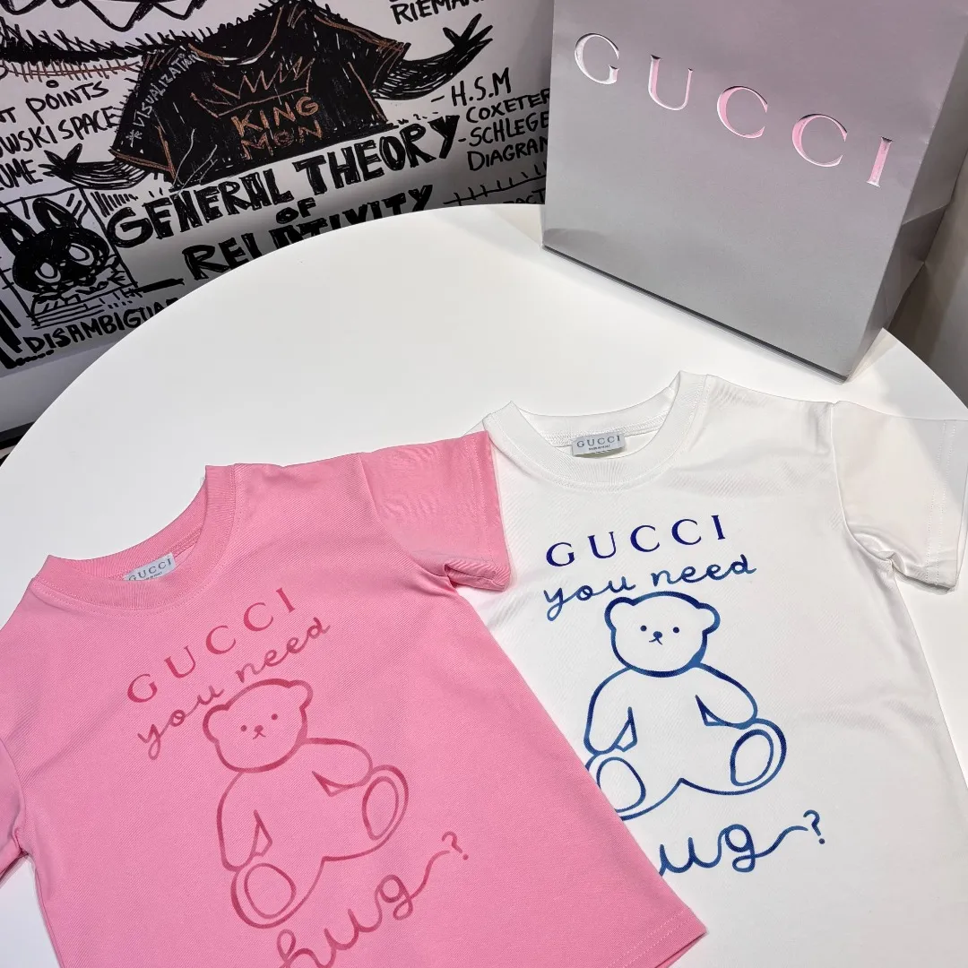【100-160cm】好感度100％  大人気 可愛い カートゥーン 合わせやすい 半袖 Ｔシャツ
