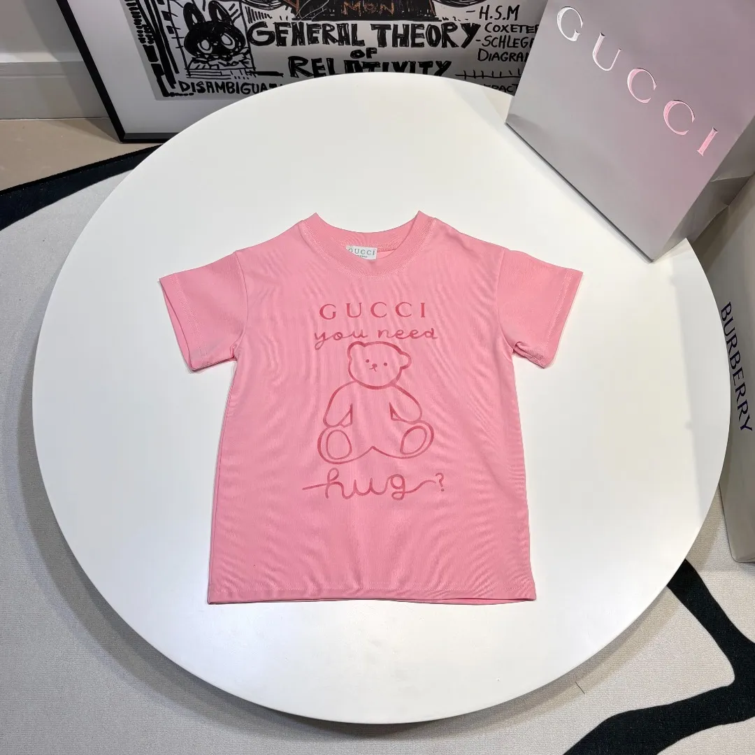 【100-160cm】好感度100％  大人気 可愛い カートゥーン 合わせやすい 半袖 Ｔシャツ