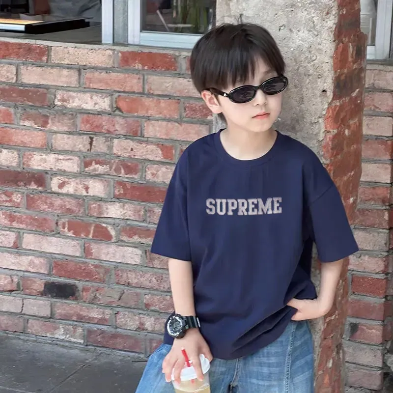 【90-160cm】絶対後悔しない モード感アップ カジュアル クール 男の子 半袖 Ｔシャツ