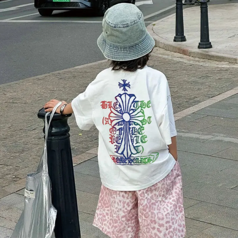 【90-160cm】トレンド感満載 大注目 トレンド ゆったり 着やすい 男の子 半袖 Ｔシャツ