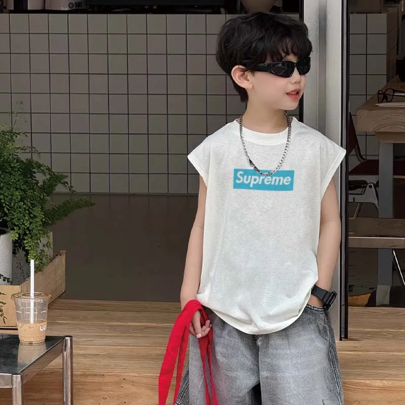 【90-160cm】手放せない! 楽ちん 着心地良い  ルーズ タンクトップ
