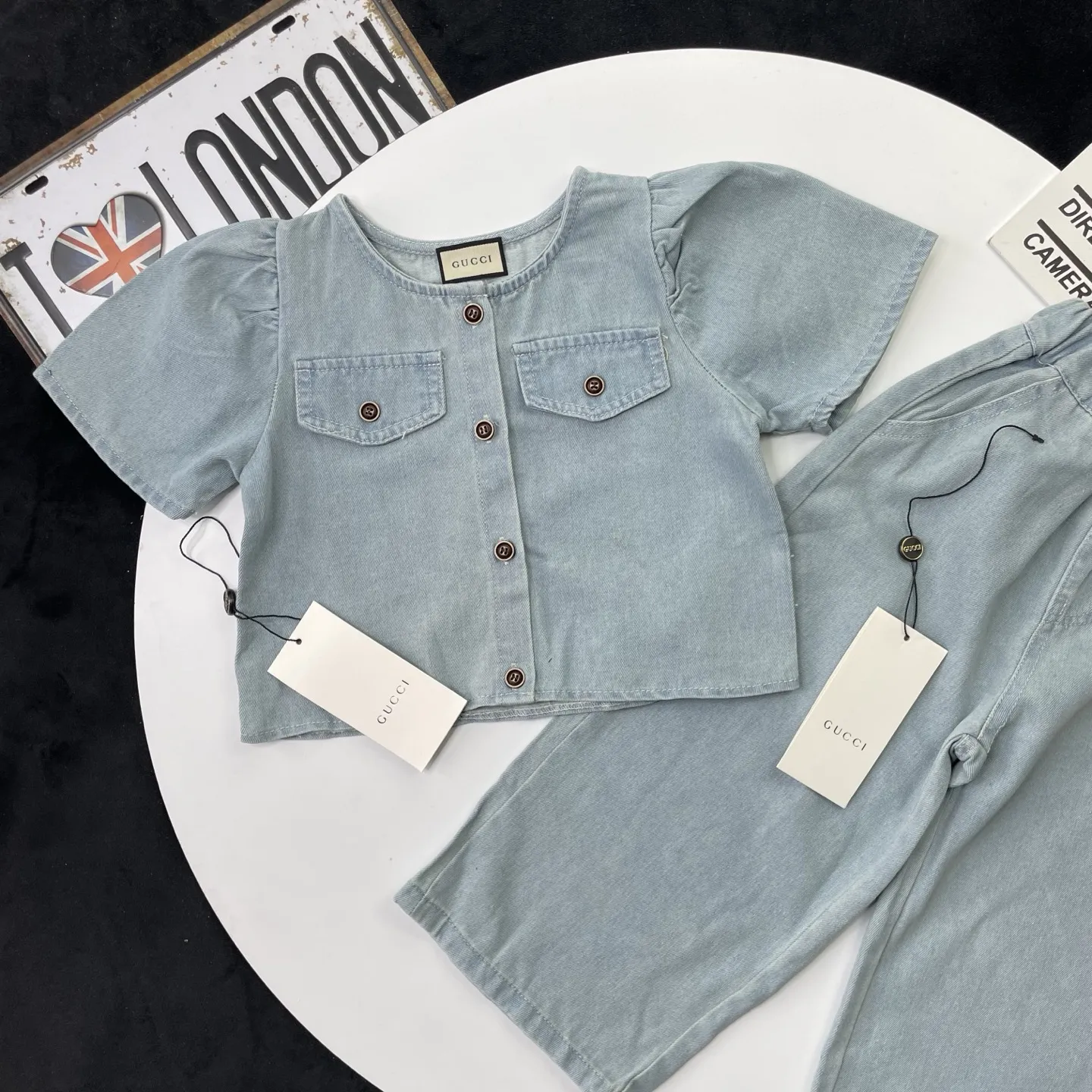 【90-140cm】二点セット 人気上昇中 着心地良い カジュアル 女の子 半袖Ｔシャツ+パンツ セット