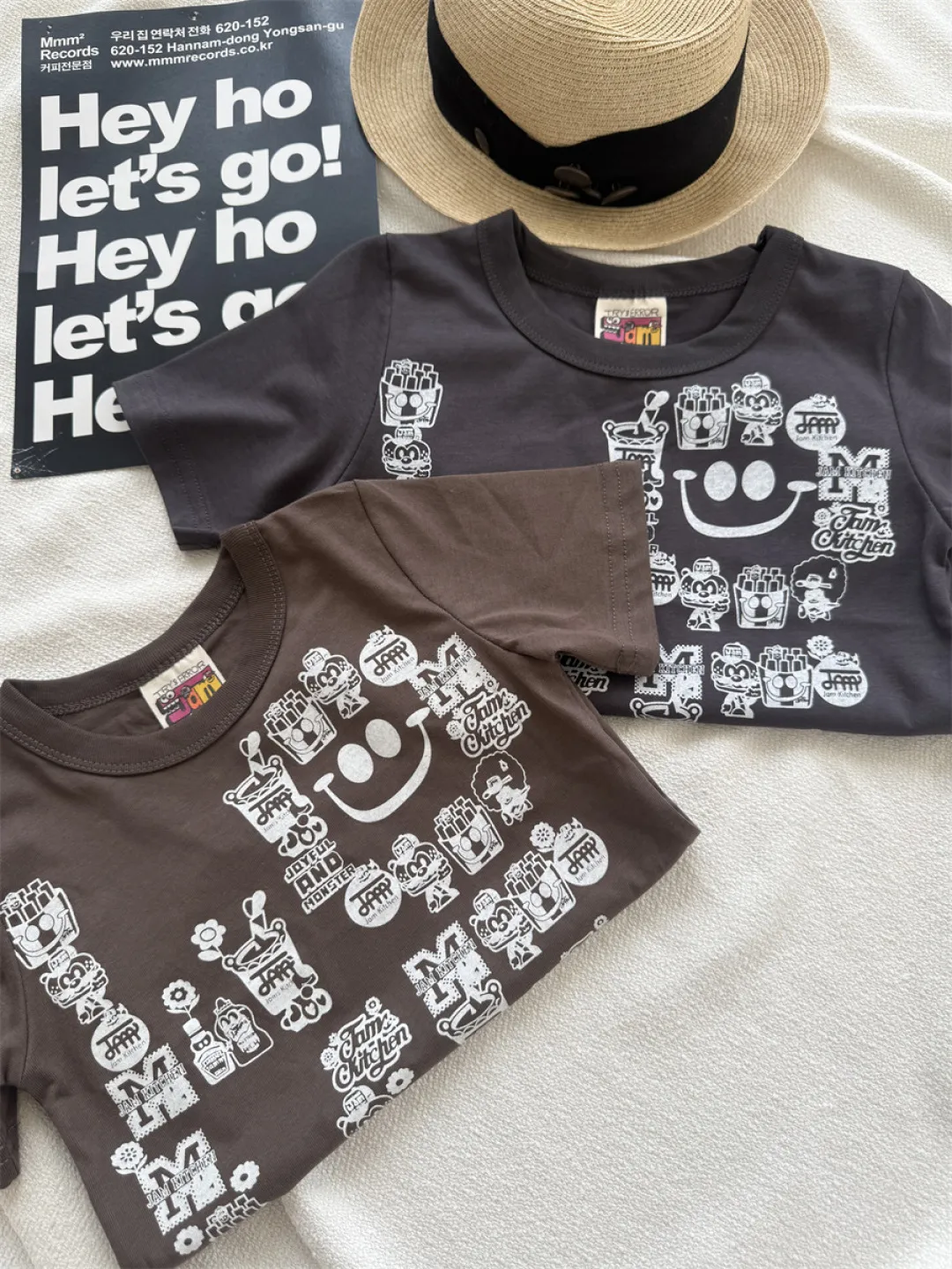 【90-150cm】目を奪われる 大活躍 プリント スタイリッシュ ストリート 半袖 Ｔシャツ