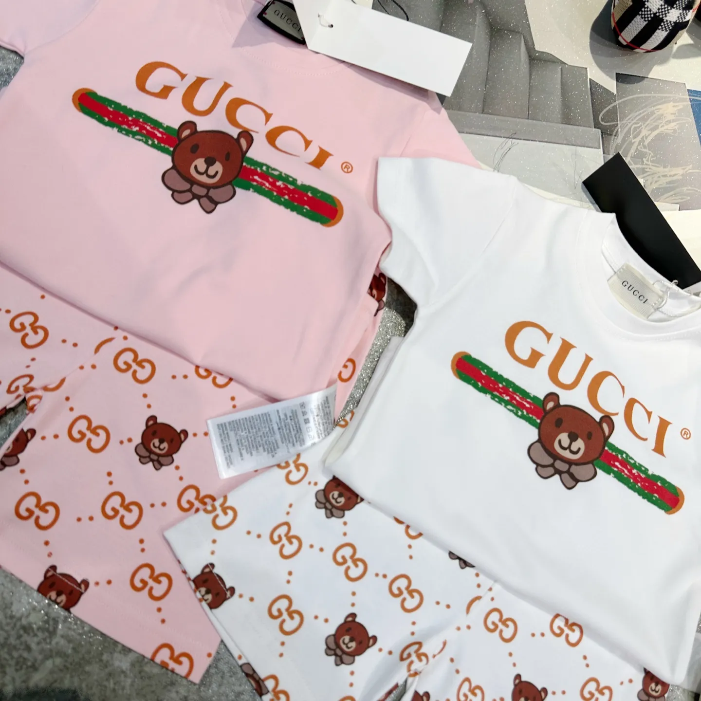 【66-110cm】二点セット 絶対欲しい 大人気 カジュアル 肌触り良い 半袖Ｔシャツ+ショートパンツ セットアップ