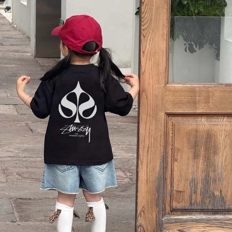 【90-160cm】コンフォート感抜群  大注目 シンプル カジュアル 女の子 半袖 Ｔシャツ