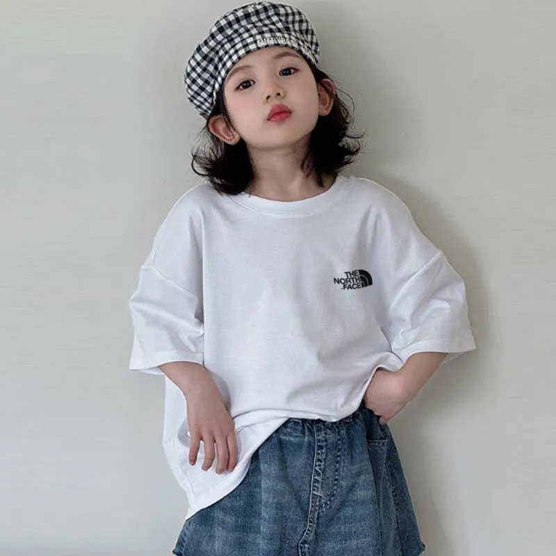 【90-160cm】トレンド感たっぷり 大人気 カジュアル アルファベット 女の子 半袖 Ｔシャツ