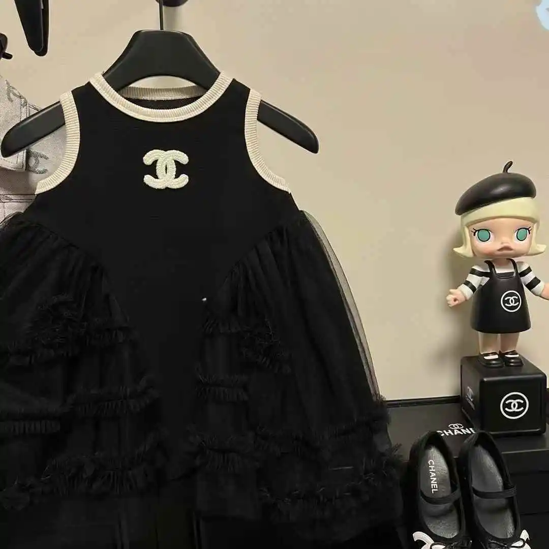 【90-140cm】おしゃれ度UP おしゃれ ガーリッシュ フィット感 女の子 ノースリーブ ワンピース