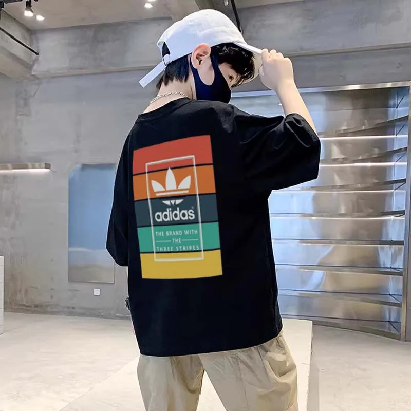【90-160cm】存在感抜群 リピ買い続出 シンプル 合わせやすい 半袖 Ｔシャツ