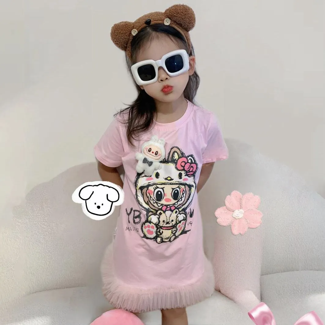 【90-150cm】話題沸騰中 大注目 デザイン満点 スウィート 可愛い 女の子 ワンピース