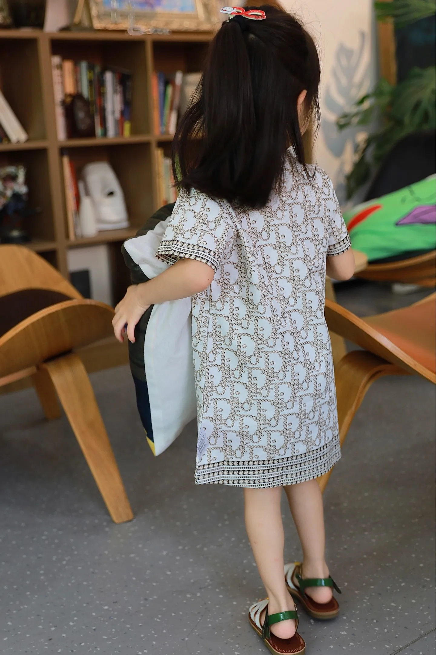【73-110cm】おしゃれキッズ必見 気質満点 スタイリッシュ 女の子 半袖 ワンピース