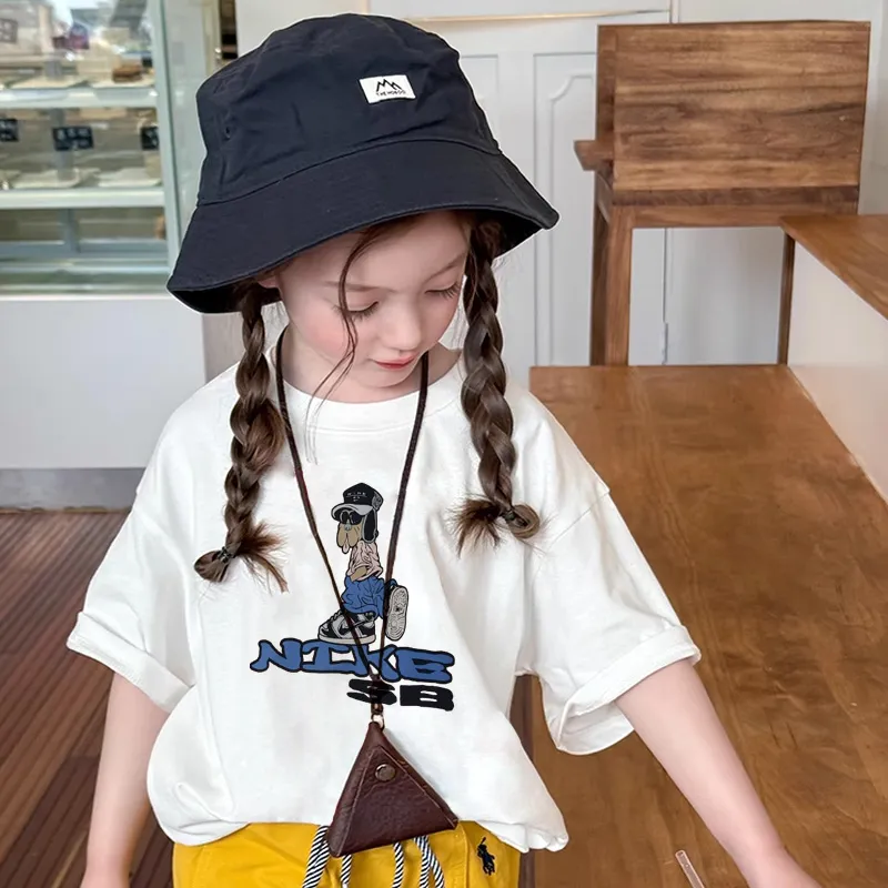 【90-160cm】おしゃれキッズ必見 売れ筋 カジュアル トレンド 女の子 半袖 Ｔシャツ