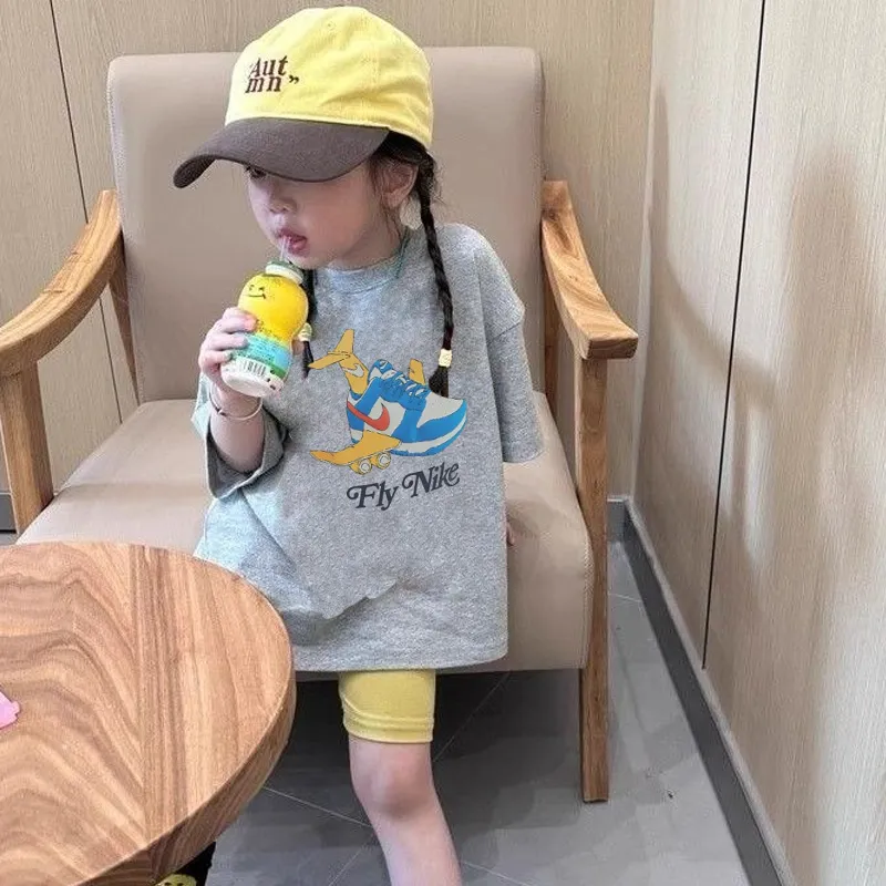【90-160cm】お気に入り 取り入れたい おしゃれ 可愛い カジュアル 女の子 半袖 Ｔシャツ