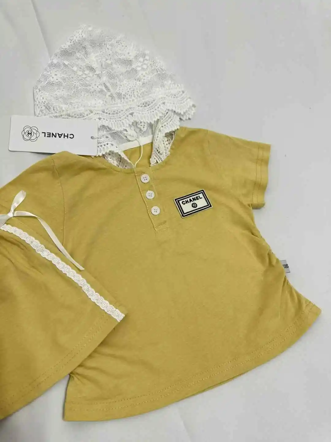 【90-130cm】二点セット 目を奪われる トレンド  カジュアル 着心地良い フード付き Ｔシャツ+スカート セットアップ