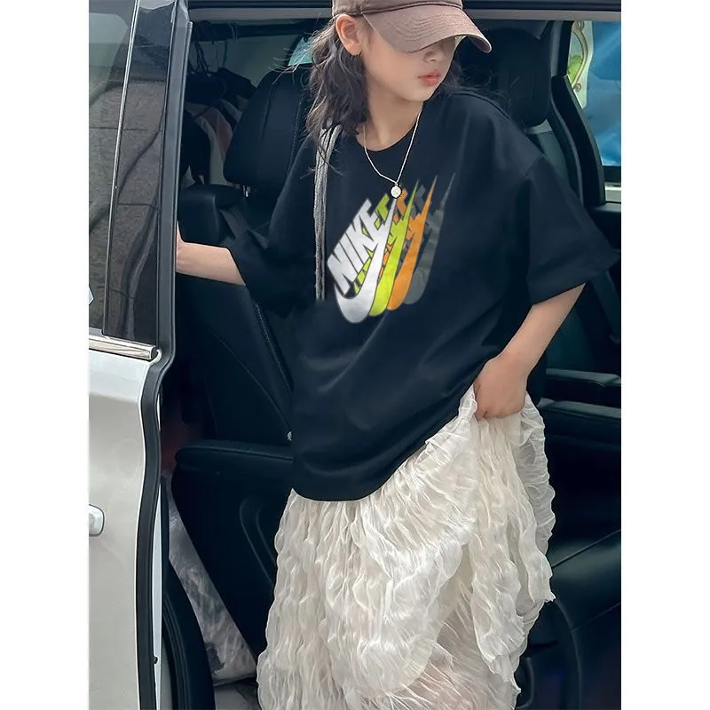 【90-160cm】おしゃれキッズ必見 大人気 カジュアル トレンド  女の子 半袖 Ｔシャツ