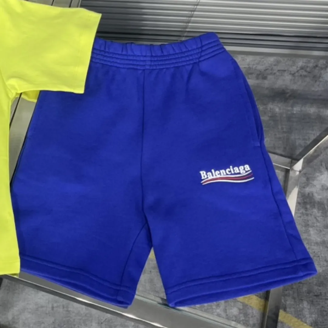 【100-150cm】目を奪われる 大人気 カジュアル トレンド スタイリッシュ 半袖 Ｔシャツ/ショートパンツ