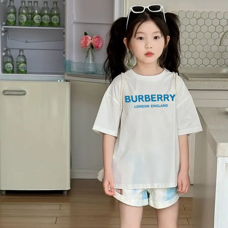 【90-160cm】絶対欲しい 大人気 アルファベット シンプル 女の子 半袖 Ｔシャツ