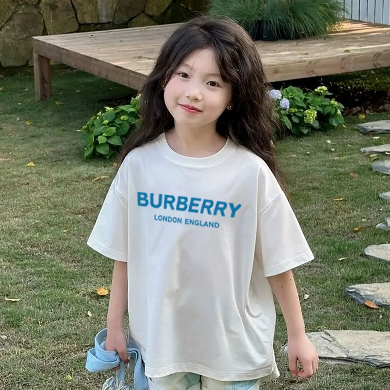 【90-160cm】絶対欲しい 大人気 アルファベット シンプル 女の子 半袖 Ｔシャツ