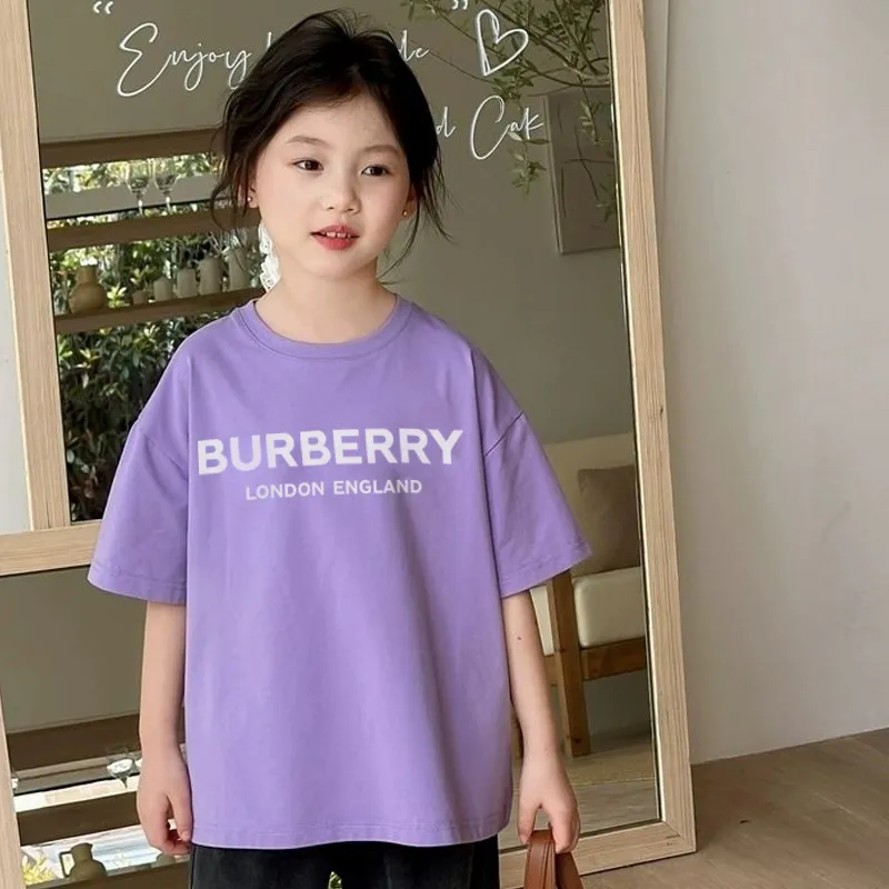 【90-160cm】絶対欲しい 大人気 アルファベット シンプル 女の子 半袖 Ｔシャツ