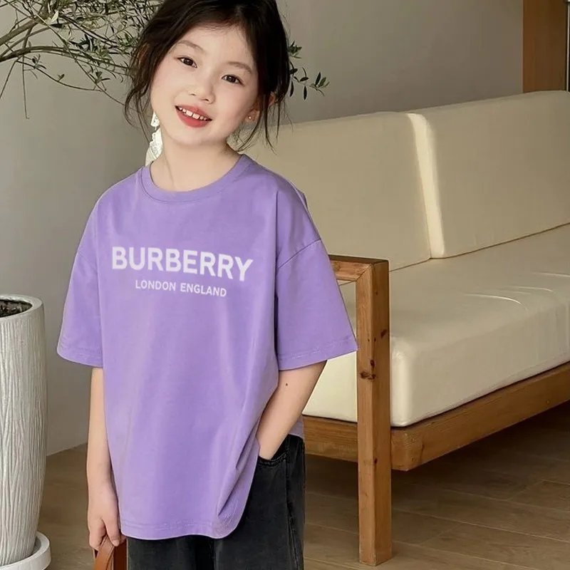 【90-160cm】絶対欲しい 大人気 アルファベット シンプル 女の子 半袖 Ｔシャツ