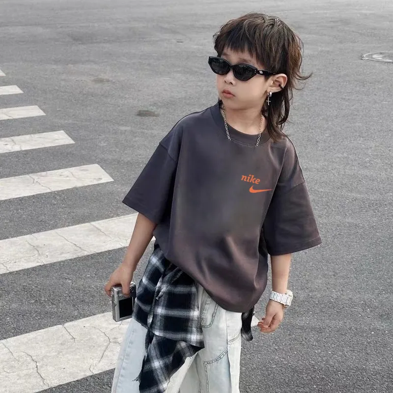 【90-160cm】トレンド感たっぷり トレンド カジュアル 肌に優しい 男の子 半袖 Ｔシャツ