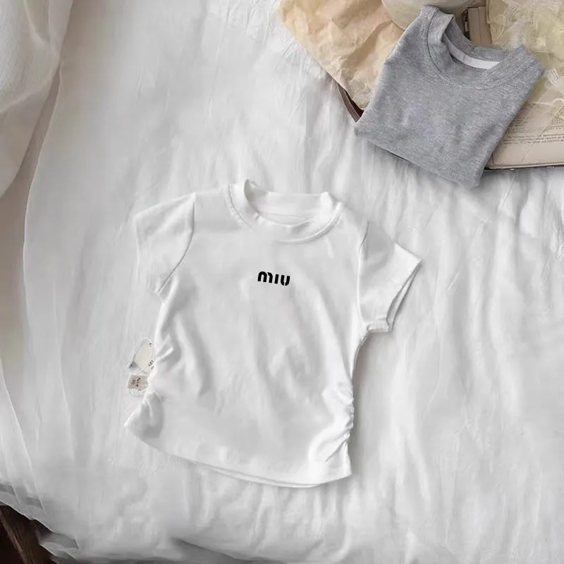 【90-160cm】デイリーにぴったり シンプル おしゃれ 合わせやすい 女の子 半袖 Ｔシャツ