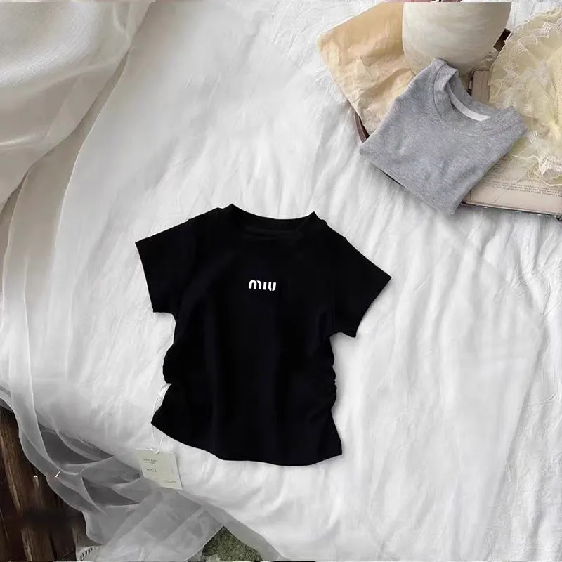 【90-160cm】デイリーにぴったり シンプル おしゃれ 合わせやすい 女の子 半袖 Ｔシャツ