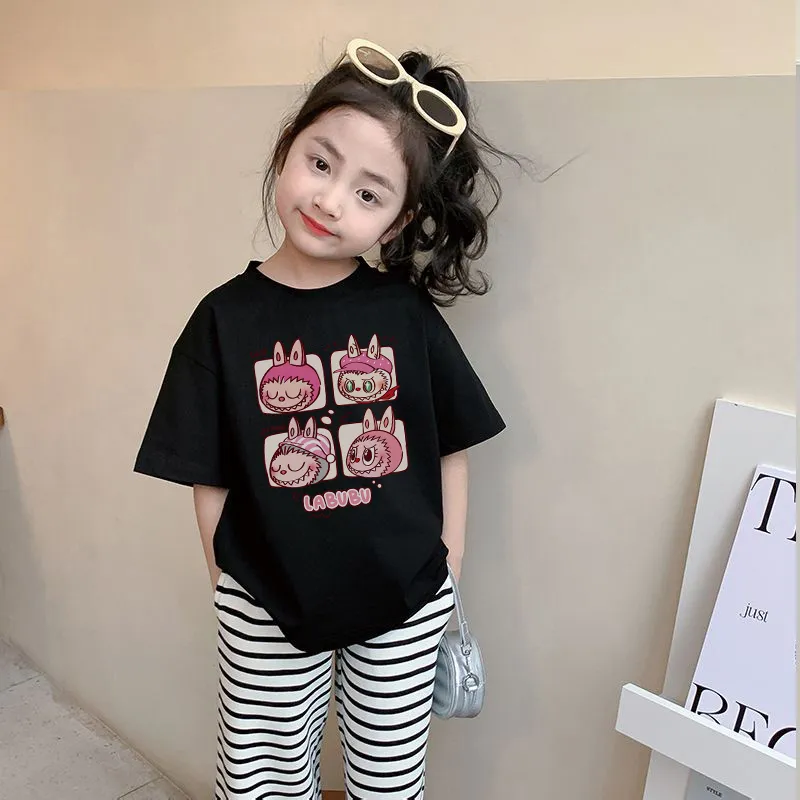 【90-160cm】好感度100％  売れ筋 キャラクター カジュアル  半袖 Ｔシャツ