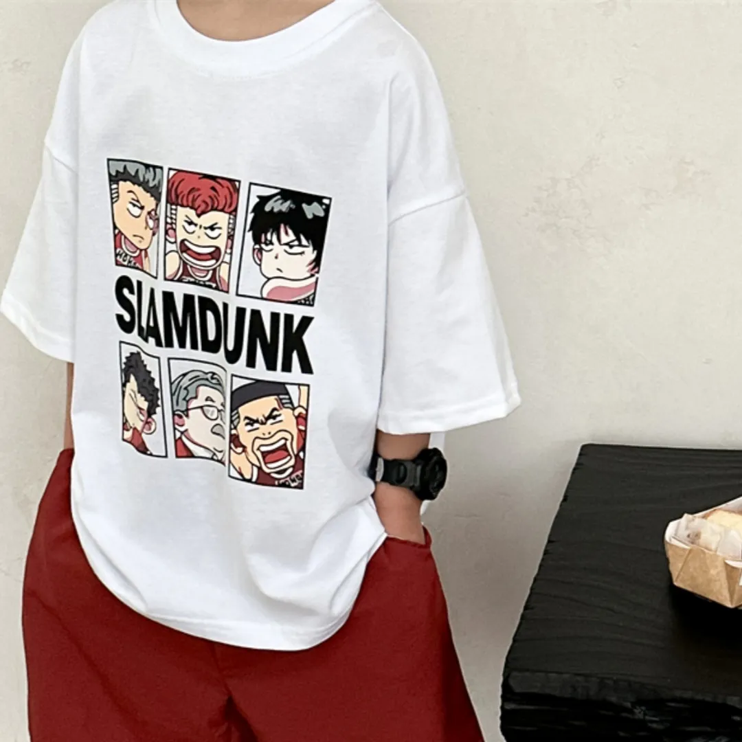 【90-160cm】元気いっぱい 大注目 キャラクター カジュアル 男の子  半袖 Ｔシャツ