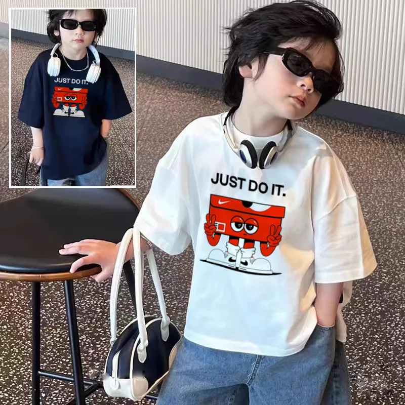 【90-160cm】SNS映え間違いなし 大注目 カジュアル カッコイイ 男の子 半袖 Ｔシャツ
