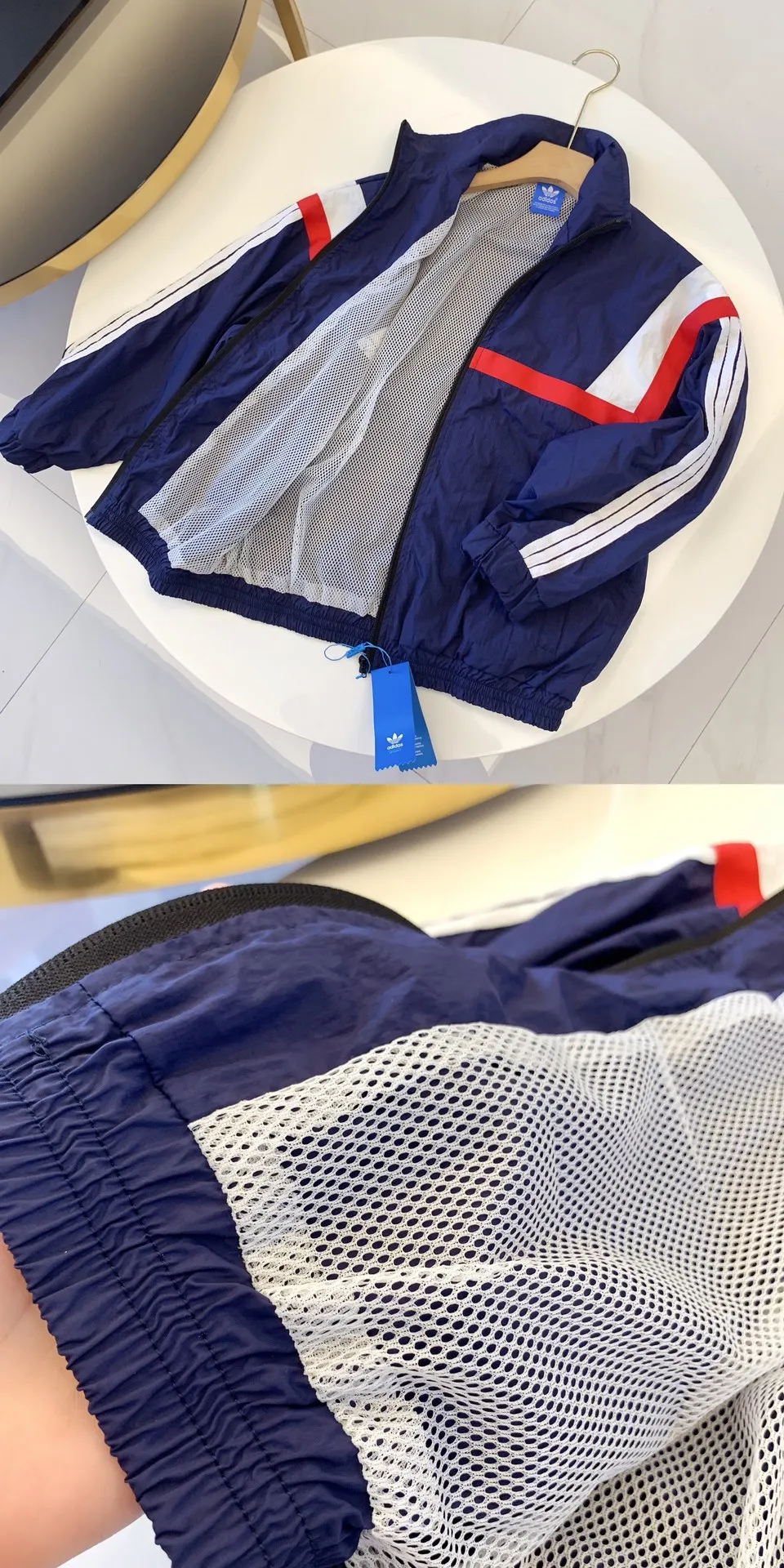 【110-160cm】二点セット コンフォート感抜群 通気性抜群 カジュアル アウター+パンツ セットアップ