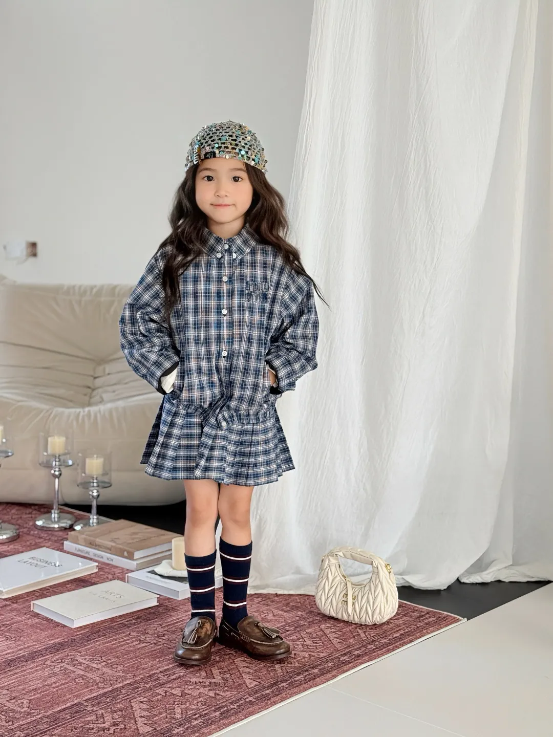 【110-150cm】おしゃれキッズ必見 品質満点 スウィート トレンド 女の子 長袖Ｔシャツ/アウター/スカート
