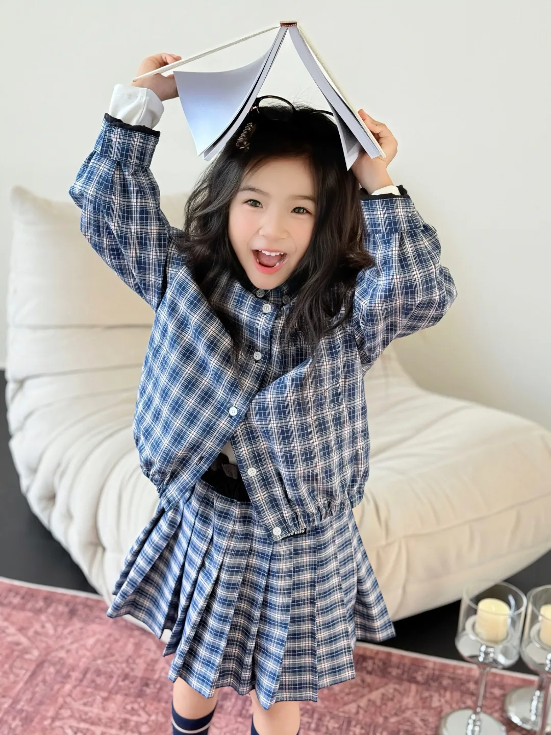 【110-150cm】おしゃれキッズ必見 品質満点 スウィート トレンド 女の子 長袖Ｔシャツ/アウター/スカート