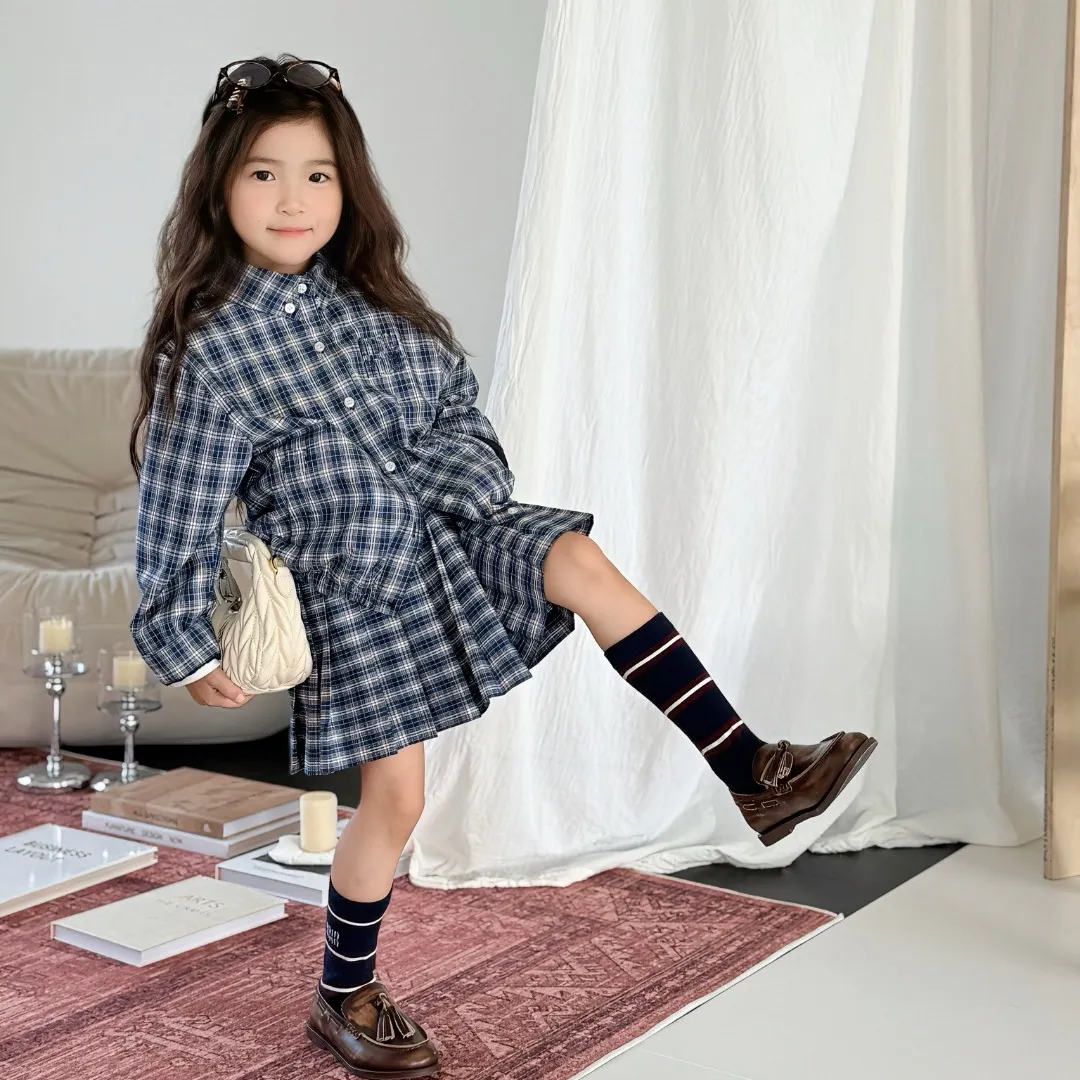 【110-150cm】おしゃれキッズ必見 品質満点 スウィート トレンド 女の子 長袖Ｔシャツ/アウター/スカート