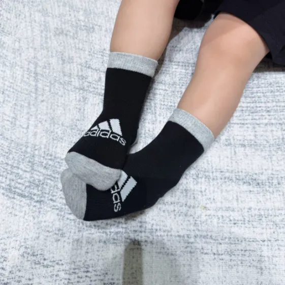 三足セット お気に入り トレンド  肌触り良い 通気性抜群 キッズ ソックス