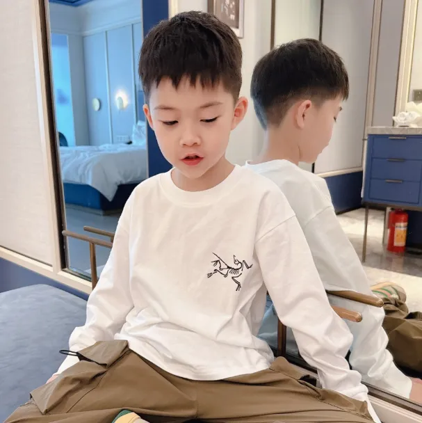 【100-160cm】目を奪われる お気に入り カジュアル トレンド  男の子 長袖 Ｔシャツ