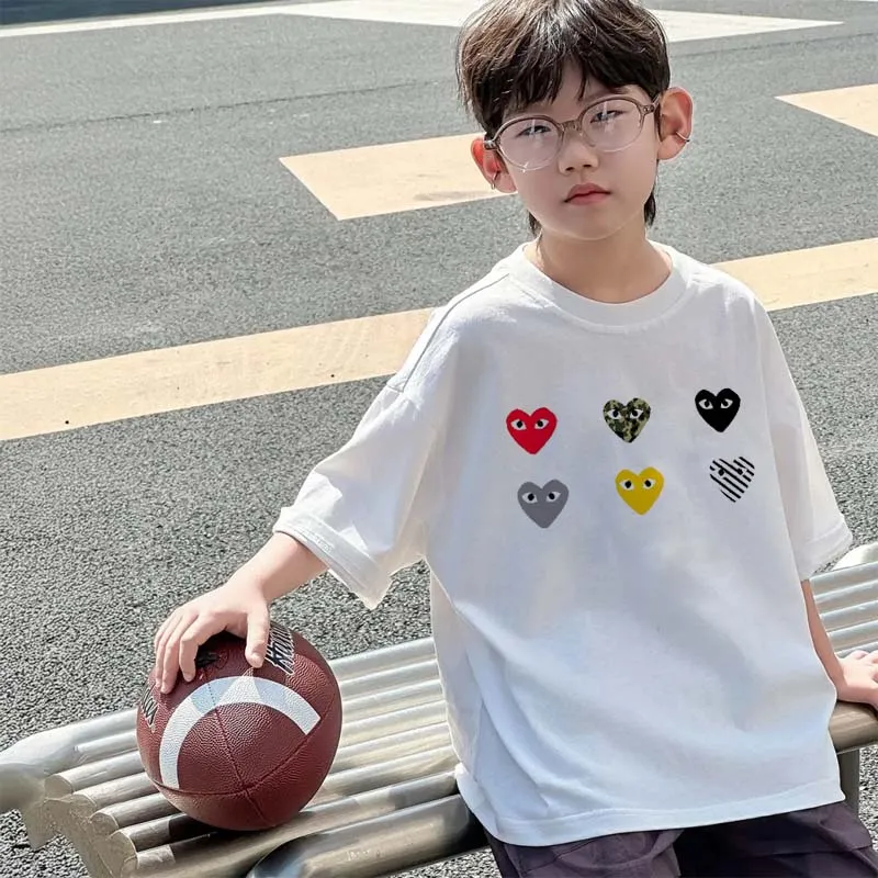 【90-160cm】これを逃す手はない 注目度UP カジュアル スタイリッシュ 男の子 半袖 Ｔシャツ
