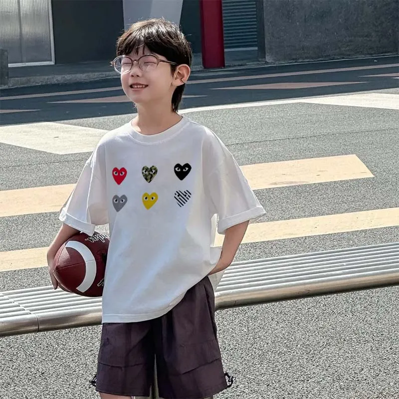 【90-160cm】これを逃す手はない 注目度UP カジュアル スタイリッシュ 男の子 半袖 Ｔシャツ