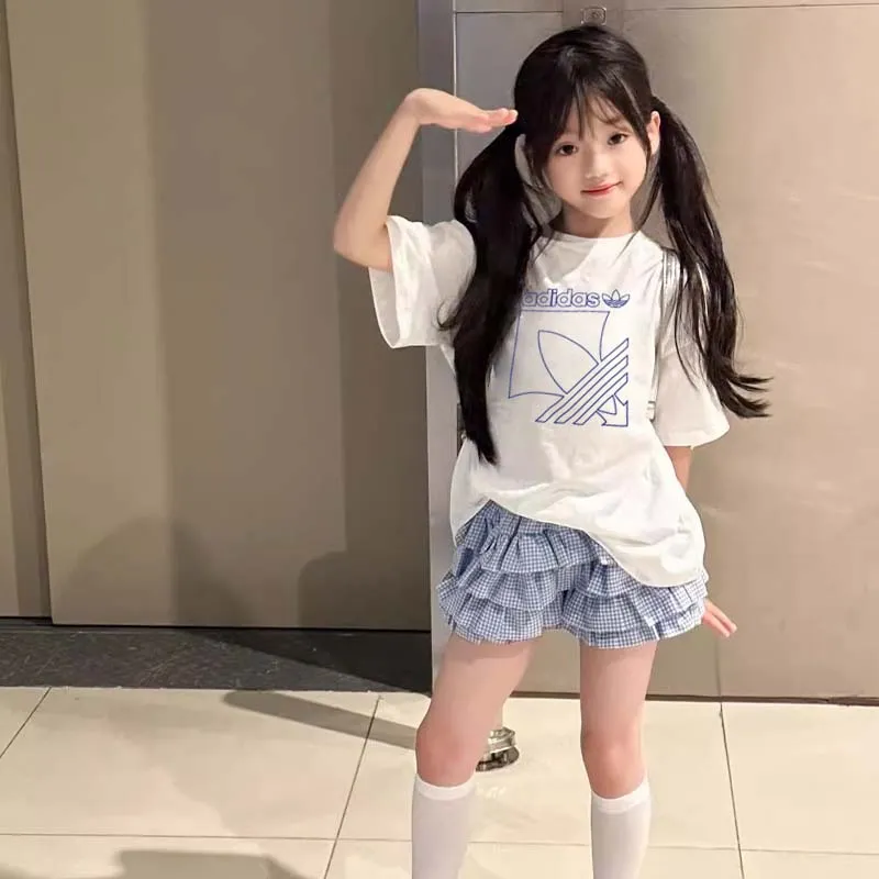 【90-160cm】人気爆発中 爆売れ中 おしゃれ カジュアル 女の子 半袖 Ｔシャツ