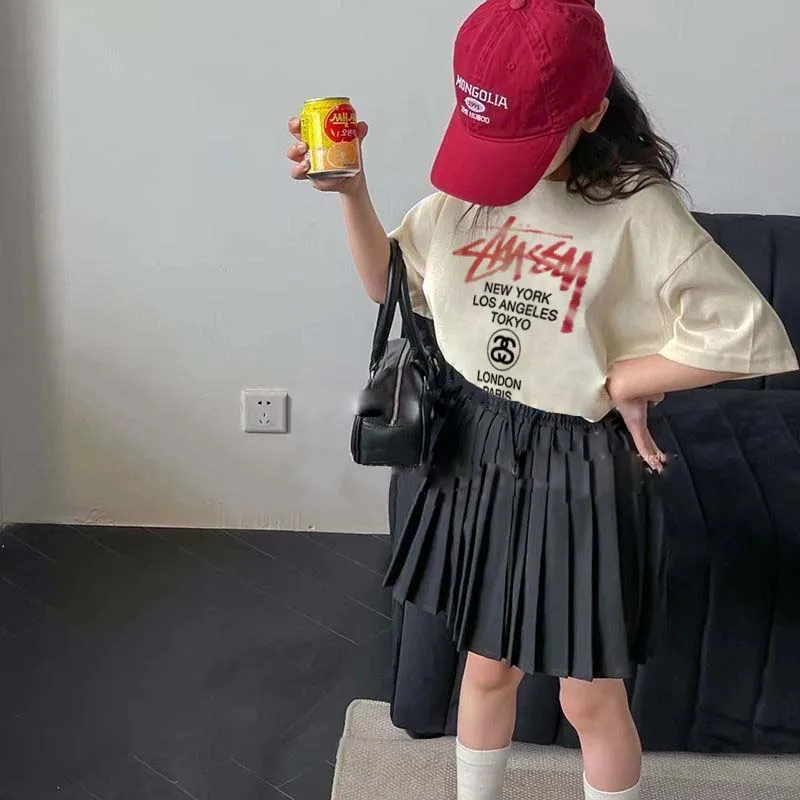 【90-160cm】毎日着たくなる 爆売れ中 カジュアル 合わせやすい 女の子 半袖 Ｔシャツ