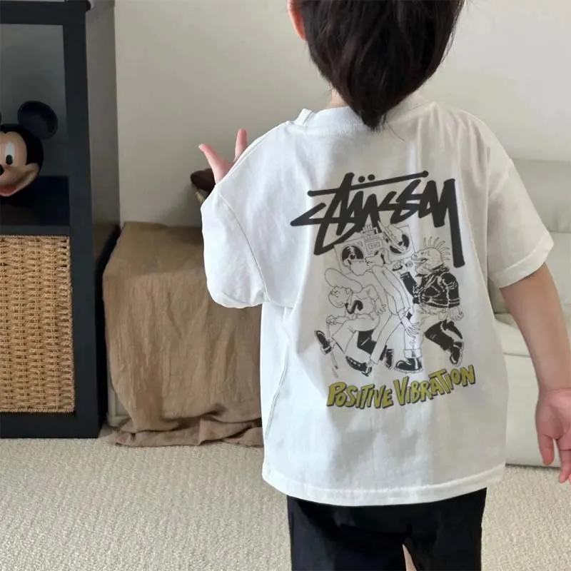 【90-160cm】SNS映え間違いなし 売れ筋 カジュアル トレンド  男の子 半袖 Ｔシャツ